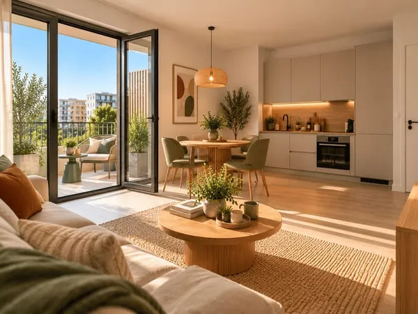 Appartement 2 pièces 39 m²