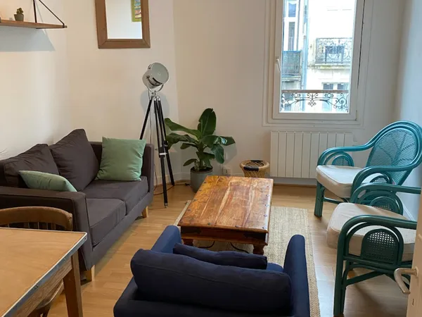 Loue appartement 35m² meublé Cours de la Somme