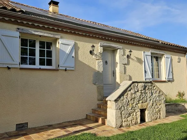 Maison avec piscine, appartement indépendant et beau parc - Marmande