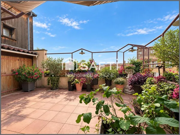 Très bel appartement T4 avec terrasses et garage