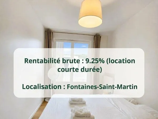 Appartement 1 pièce 23 m²
