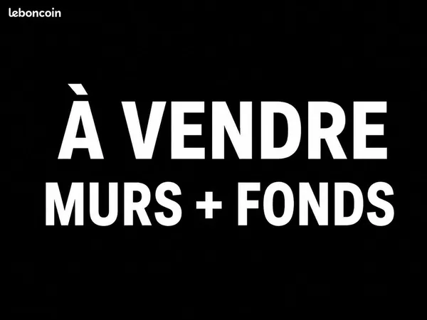 À vendre mur commercial + fonds de commerce - Coutainville centre - 50 m² - 8 m de vitrine