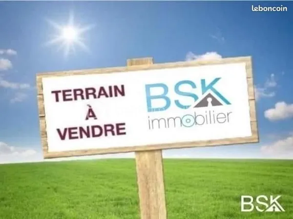 Terrain 645 m² Pogny