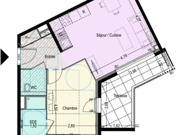 Vente Appartement 3 pièces