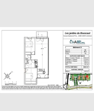 Appartement sainte eulalie