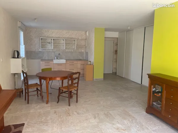 T4 82m2 avec jardin + garage/cave + parking