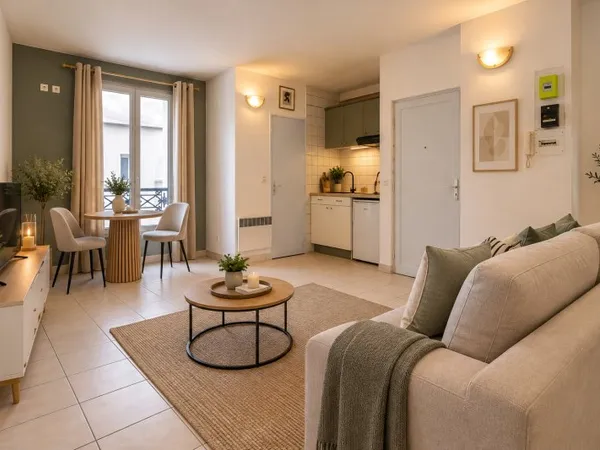 Appartement 1 pièce 22 m²