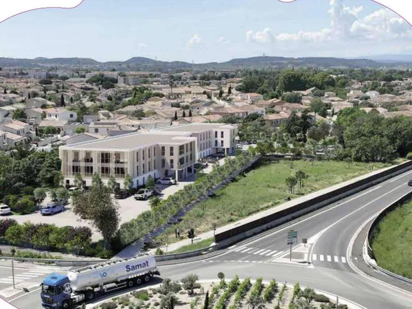 AV bureaux 40m² Narbonne quartier Baliste acces A9