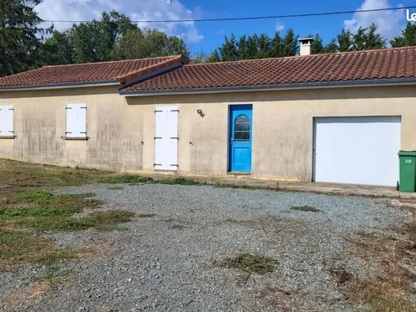 Pavillon de plain-pied avec terrain piscinable