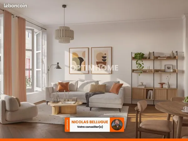 Appartement 1 pièce 24 m²