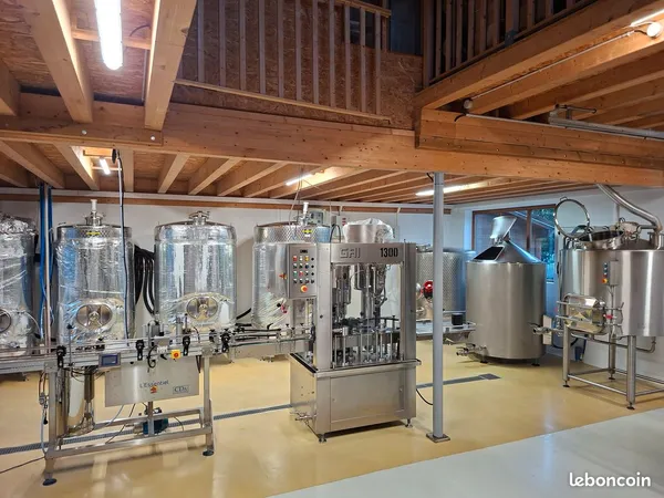 Fonds de commerce brasserie artisanale équipée a céder