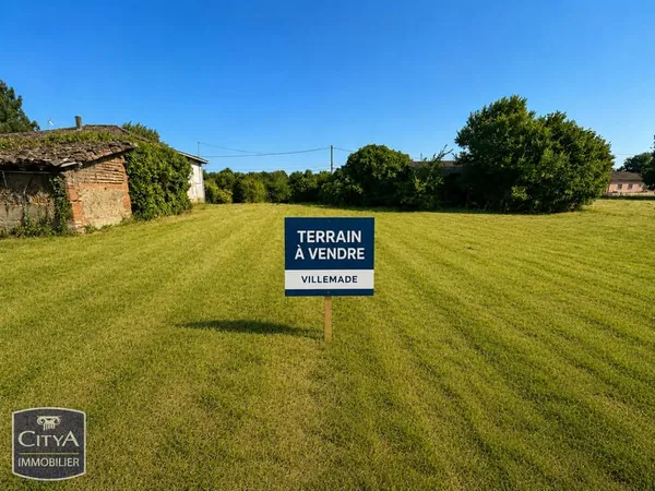 Terrain à bâtir Vente Villemade 1662m² 92500€