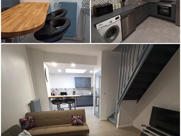 Maison meublée 75 m² - 3 chambres - Croix - Dispo 01/11