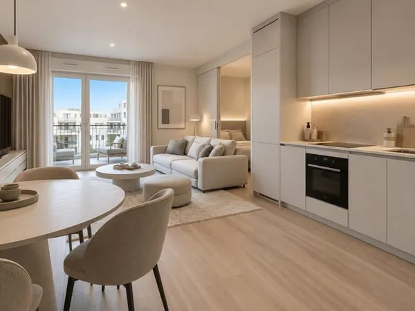 DERNIERE DISPO ! GRAND STUDIO ÉVOLUTIF AU DERNIER ETAGE AVEC BALCON PLEIN SUD, EN LISIÈRE DE PARC
