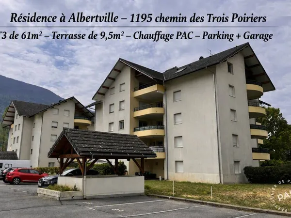 Appartement 3 pièces 61 m²