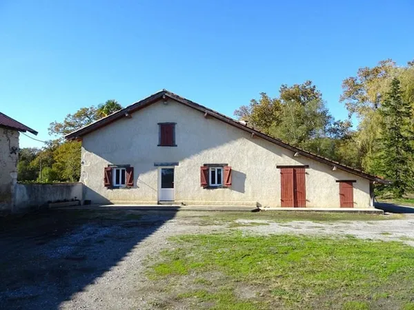 Landes 40500 Cauna, maison 128 m² avec dépendances
