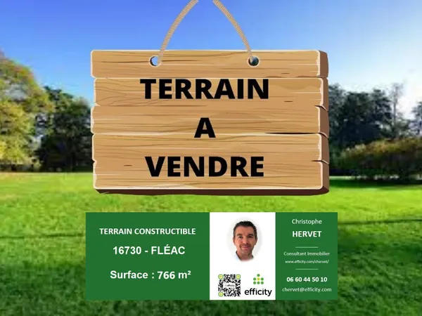 Terrain 766 m²
