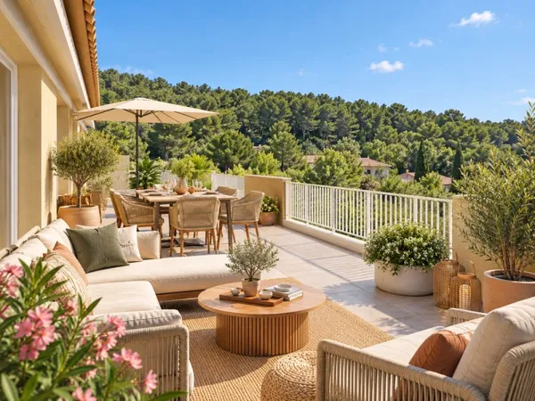 T3 DE 60M² EN DERNIER ETAGE PROCHE THOLONET