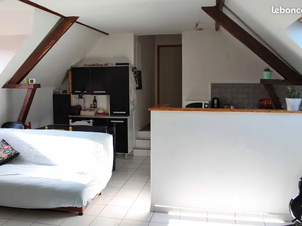 Fretin appartement au calme - 2 pieces + cour