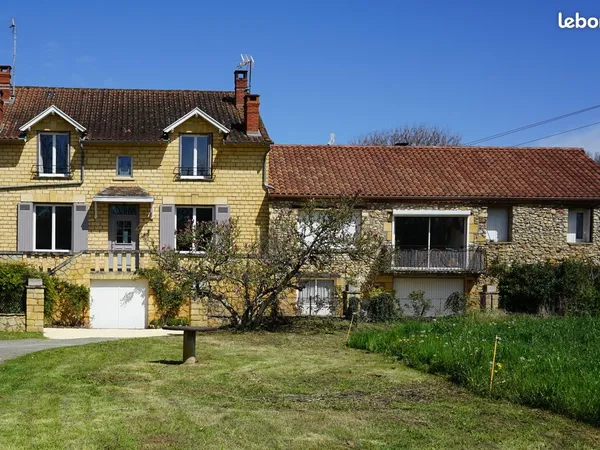 SAGELAT 2 MAISONS mitoyennes AV
