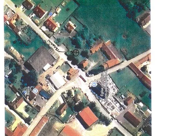 Terrain constructible d'environ 500 m²