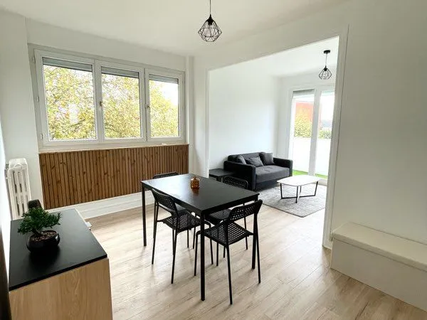 T2 meublé lumineux 47m² avec balcon - Gare / Tram Orléans