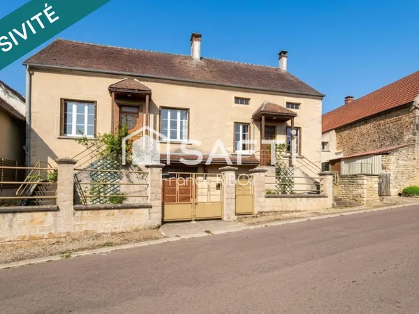 Maison de village de 112m2 sur 766m2 de terrain