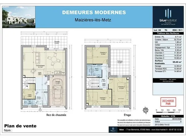 Maison 4 pièces 95 m²