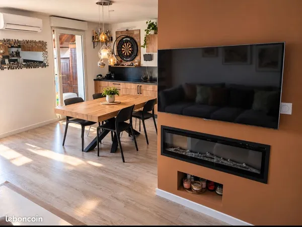 Superbe t3 rénové - avec terrasse panoramique - thoiry (01710)