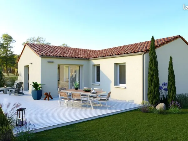 Projet de construction d'une maison 87.12 m² avec terrain à LA PLAINE-SUR-MER (44)