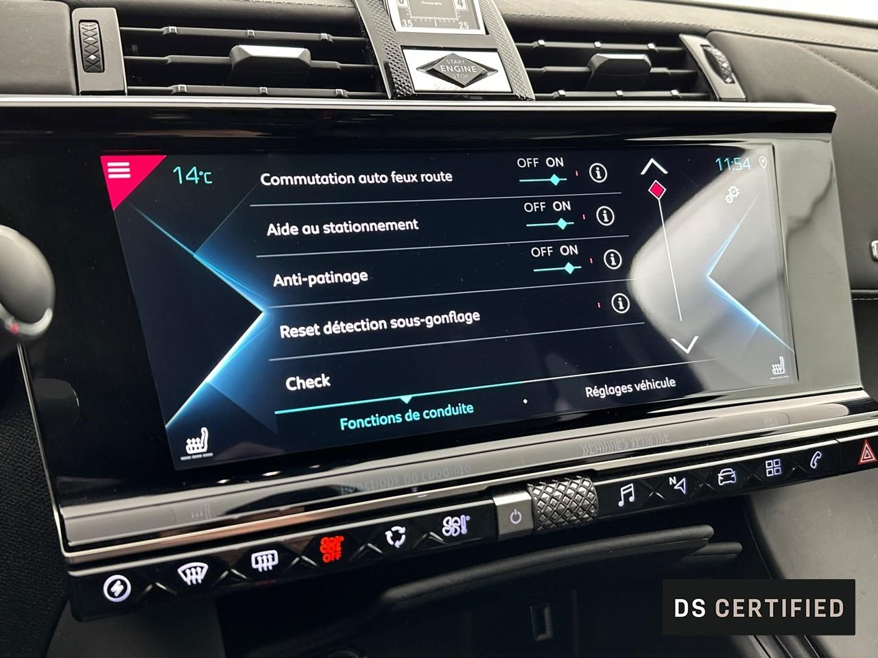 Ds Ds 7 crossback crossback hybride e-tense 225 eat8 ligne noire — photo 25