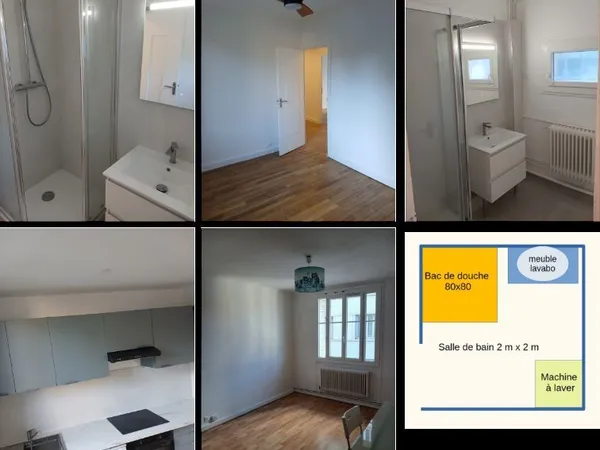 Bel appartement traversant T4 de 76 m² - Lyon 3e (Montchat / Grange Blanche)