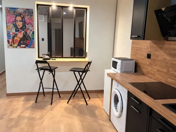T2 entièrement renover avec cours privative