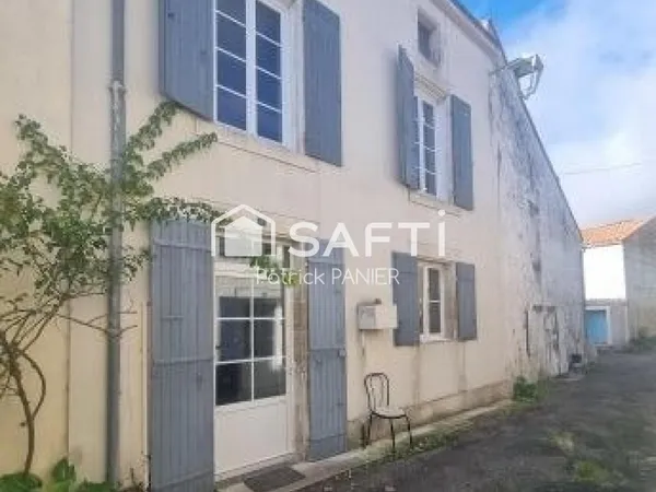 Maison trois pièces avec locataires avec jardin non attenant