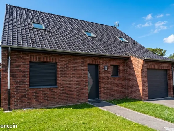 Maison meublée individuelle de 124 m² (4 ch, 2 sdb) - Saultain