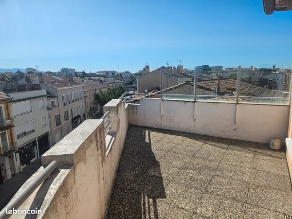 F2 bis Meublé 46m2 Bourg-lès-Valence