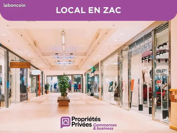 Local commercial 850 m²