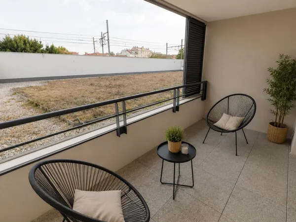 Appartement 2 pièces 43 m²