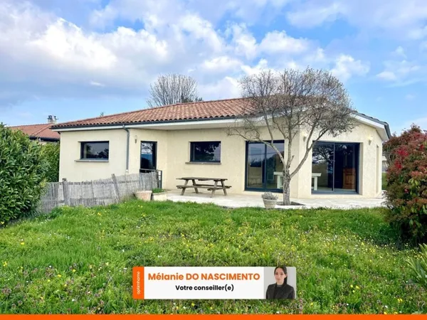Villa 183m² sur sous-sol complet et parcelle de 2000m² à Beauregard-L'Evêque