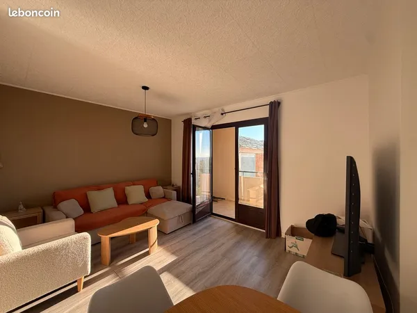 Appartement T2 meublé avec terrasse et cave à BORGO