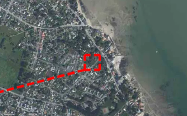 TERRAIN 442m2 - 100m de la plage