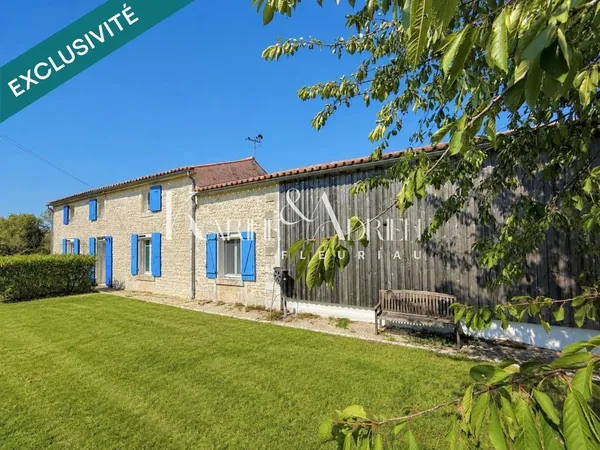 Charme, authenticité et modernité pour cette propriété au calme