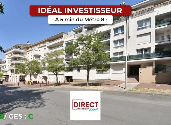 CRETEIL POINTE DU LAC / 5 MIN DU METRO / STUDIO 28m2 + PARKI