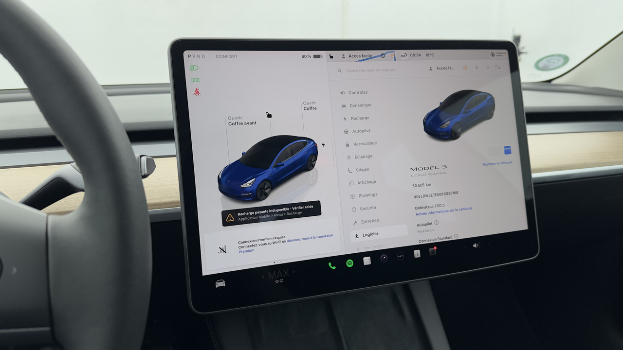 Tesla MODEL 3 Autonomie Standard Plus RWD — photo 21