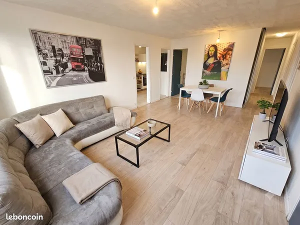102m², 5/6 chambres, Metro 13 St Denis Université