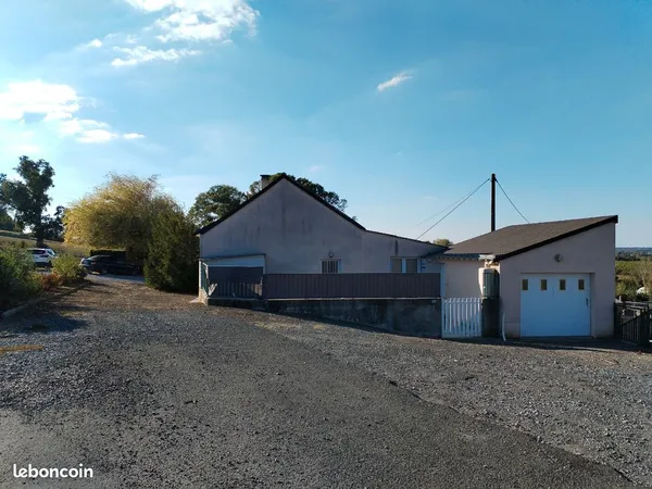 Maison 110m2 - 4 ch - terrain 1000m2 la pommeraye