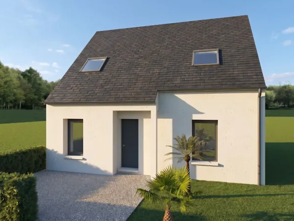 Terrain + maison 98 m²