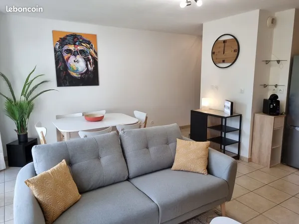 T2 Meublé de 48 m² avec Terrasse - Vetraz-Monthoux (à 20 min de Genève)