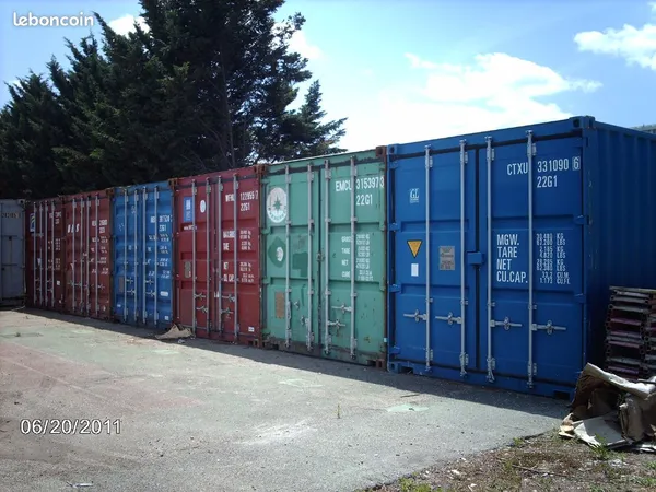 AUBIERE container de stockage