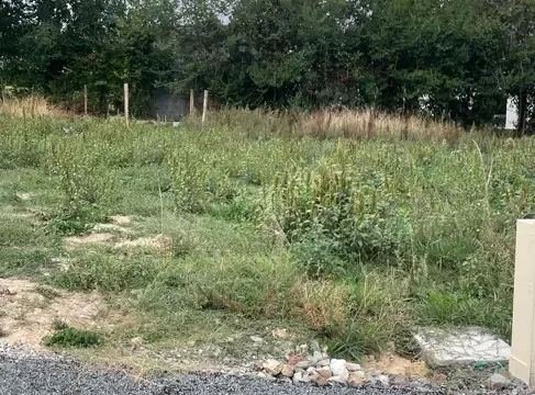 Terrain 596 m²